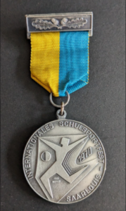 Médaille du festival international du sport scolaire de Sarrelouis