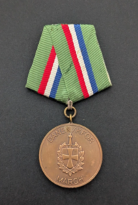 Médaille de la marche militaire de l&rsquo;armée danoise