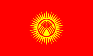 Drapeau KIRGHIZISTAN