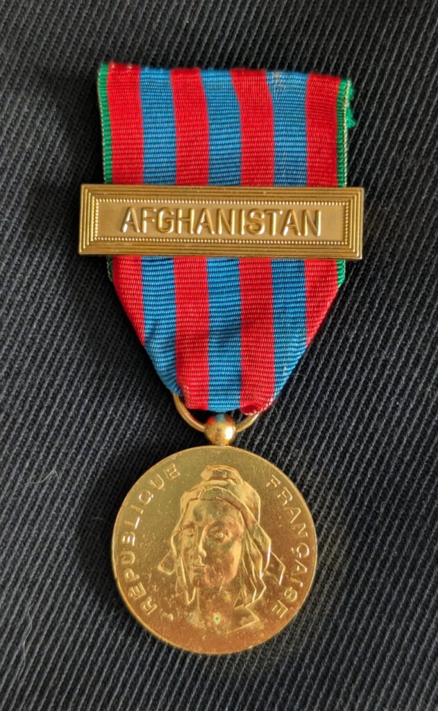 Médaille commémorative française Afghanistan