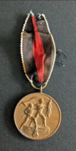 Médaille commémorative du 1er octobre 1938