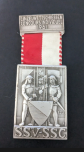 Médaille du prix de tir du concours individuel