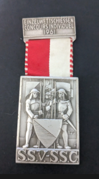 Médaille du prix de tir du concours individuel