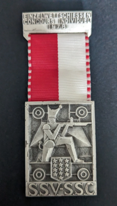 Médaille du prix de tir du concours individuel (1)