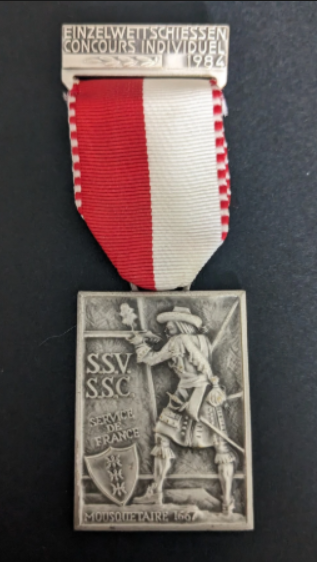 Médaille du prix de tir du concours individuel (2)