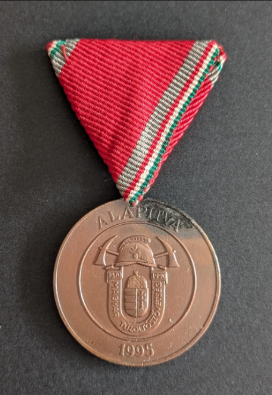 Médaille du service d&rsquo;incendie volontaire