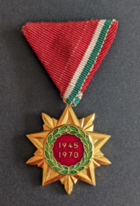 Médaille commémorative du 25ème anniversaire de la Libération