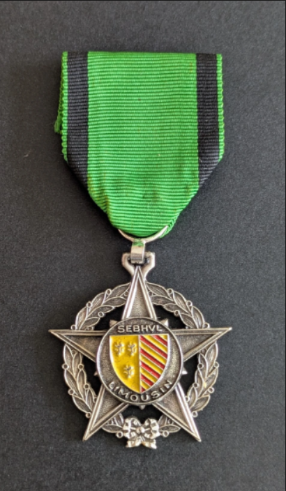 Médaille de la société d&rsquo;encouragement au bien Haute-Vienne Limousin