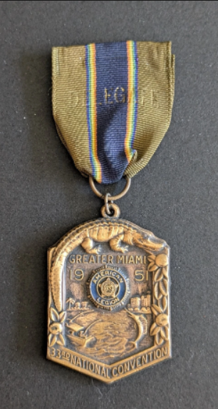Médaille de la 33ème convention nationale de l&rsquo;American Legion