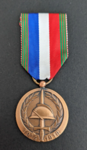 Médaille de l&rsquo;Union nationale des combattants pour le 60ème anniversaire de la fin de la Première Guerre mondiale