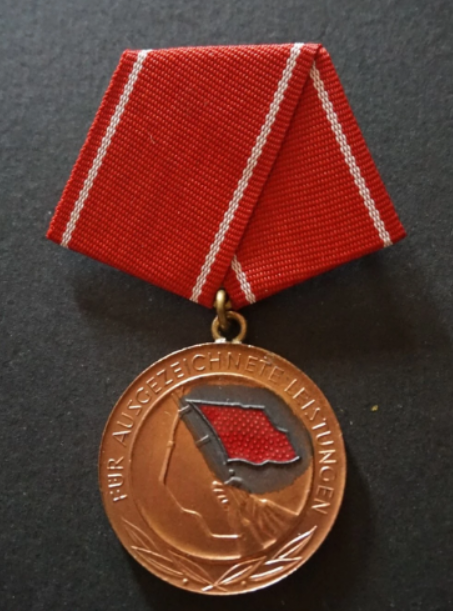 Médaille d&rsquo;excellence dans les groupes de combat de la classe ouvrière