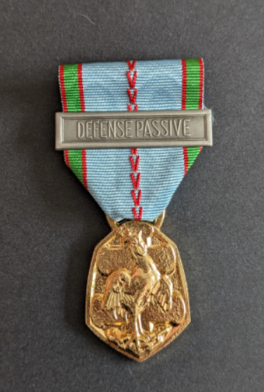 Médaille commémorative de la guerre 1939-1945 DEFENSE PASSIVE