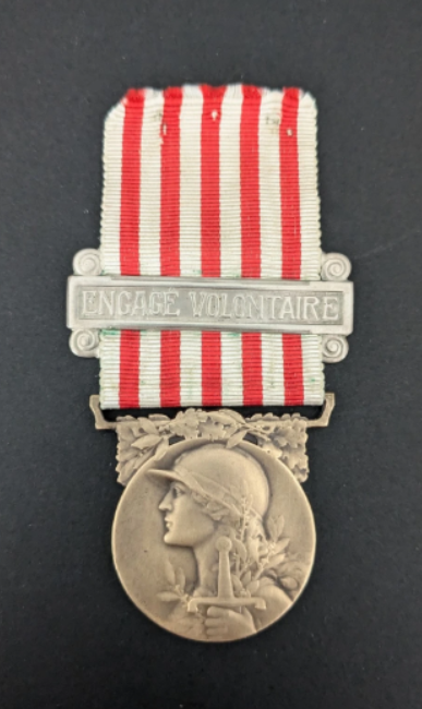 Médaille commémorative française de la Grande Guerre ENGAGE VOLONTAIRE