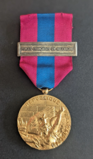 Médaille de la défense nationale FORCES FRANCAISES EN ALLEMAGNE