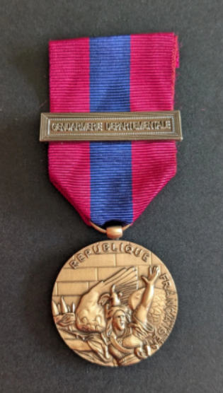 médaille de la défense nationale GENDARMERIE DEPARTEMENTALE