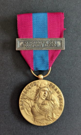Médaille de la défense nationale GENDARMERIE DES TRANSPORTS AERIENS