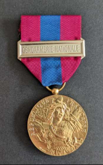Médaille de la défense nationale GENDARMERIE NATIONALE