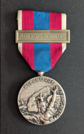 Médaille de la défense nationale PLONGEURS DEMINEURS