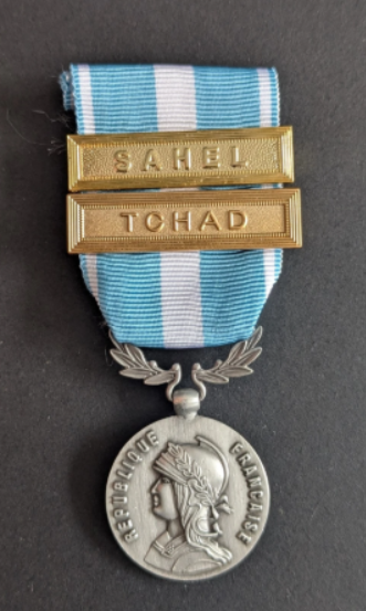 Médaille d&rsquo;Outre-mer SAHEL – TCHAD