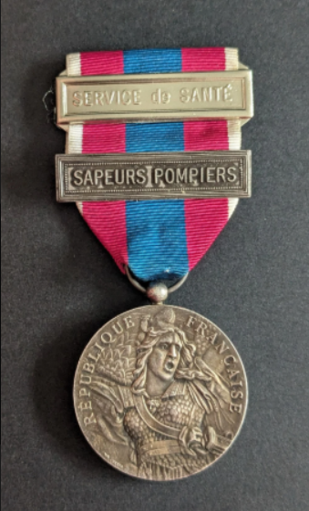Médaille de la défense nationale SERVICE DE SANTE – SAPEURS POMPIERS