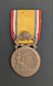 Médaille d&rsquo;honneur des octrois