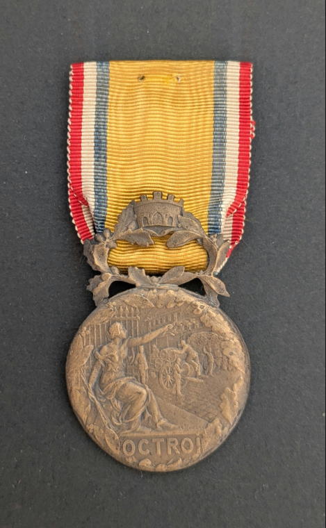 Médaille d&rsquo;honneur des octrois