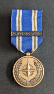 Médaille de l&rsquo;OTAN ACTIVE ENDEAVOUR