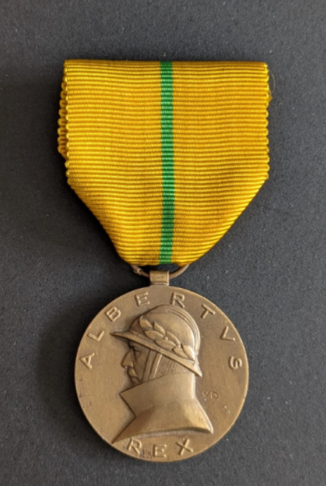 Médaille commémorative du règne du roi Albert 1er