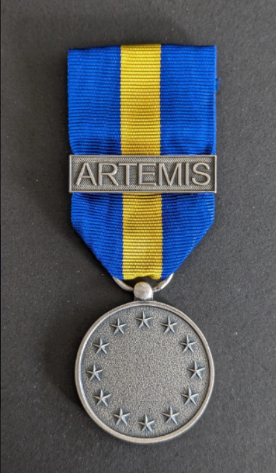 Médaille du service de la Politique Européenne de Sécurité et de Défense ARTEMIS