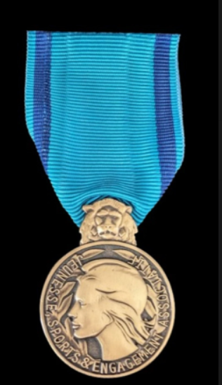 Médaille de la jeunesse, des sports et de l&rsquo;engagement associatif (1)