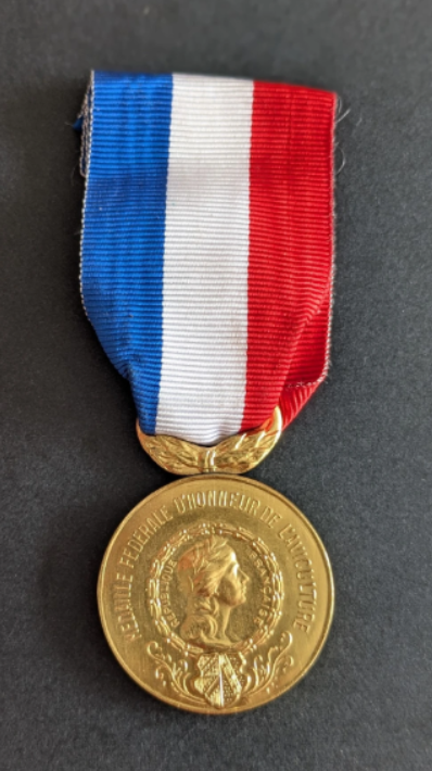 Médaille fédérale d&rsquo;honneur de l&rsquo;aviculture
