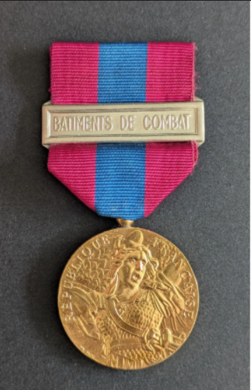 Médaille de la défense nationale BÂTIMENTS DE COMBAT