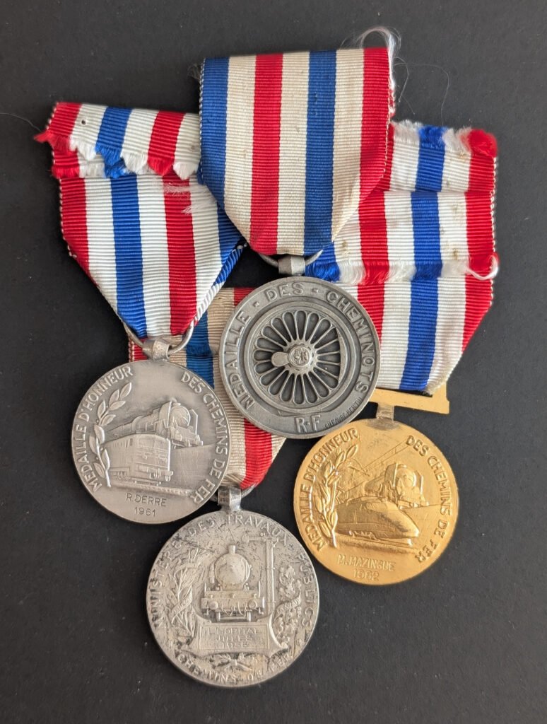 Médaille d&rsquo;honneur des chemins de fer