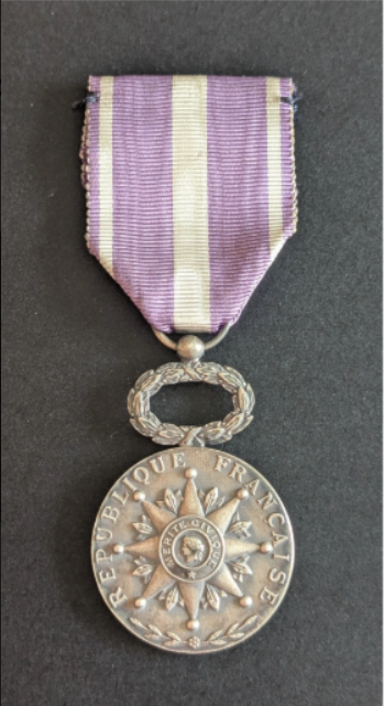 Médaille d&rsquo;honneur de l&rsquo;étoile civique