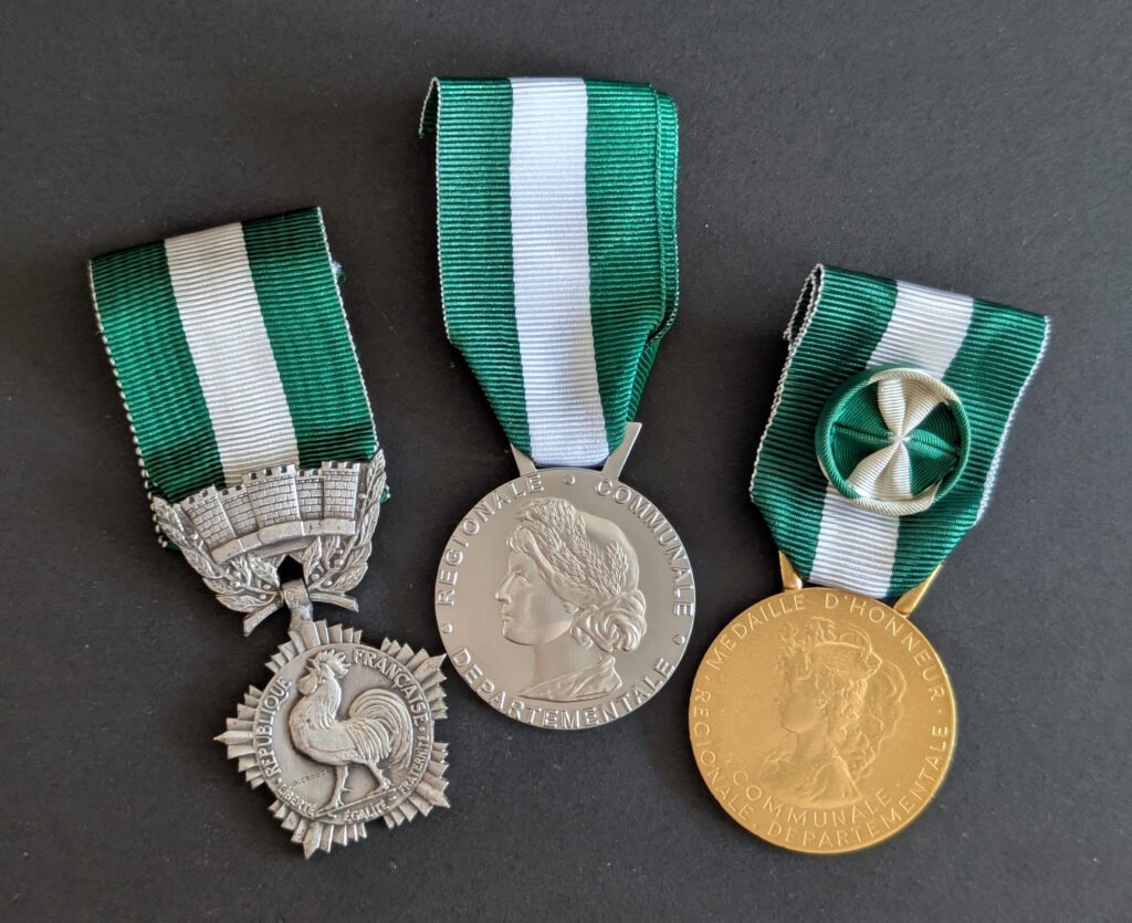 Médaille d&rsquo;honneur régionale, départementale et communale