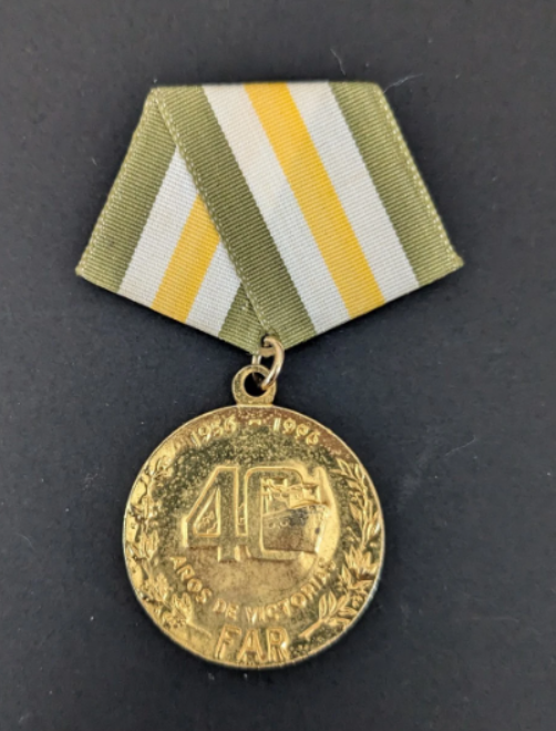 Médaille du 40ème anniversaire des Forces Armées Révolutionnaires
