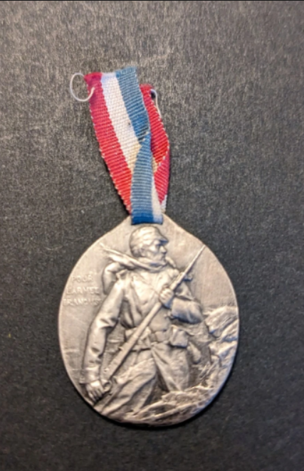 Médaillette de bienfaisance du comité des fêtes de Dijon 1914-1915