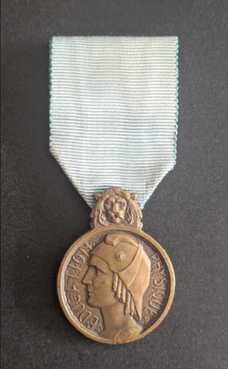 médaille d&rsquo;honneur de l&rsquo;éducation physique