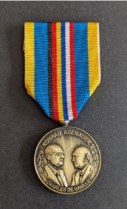 Médaille commémorative du traité de l&rsquo;Elysée