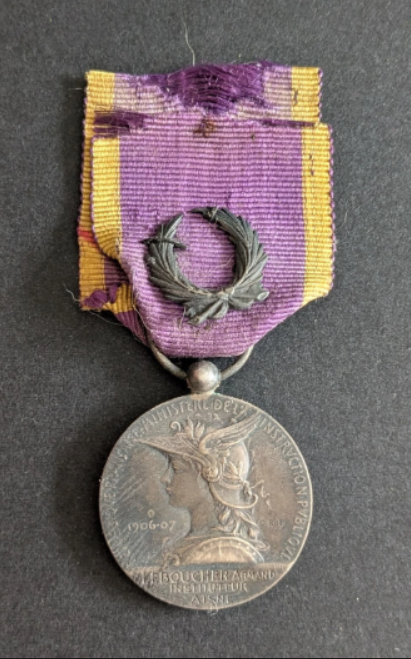 Médaille d&rsquo;honneur de l&rsquo;enseignement du premier degré