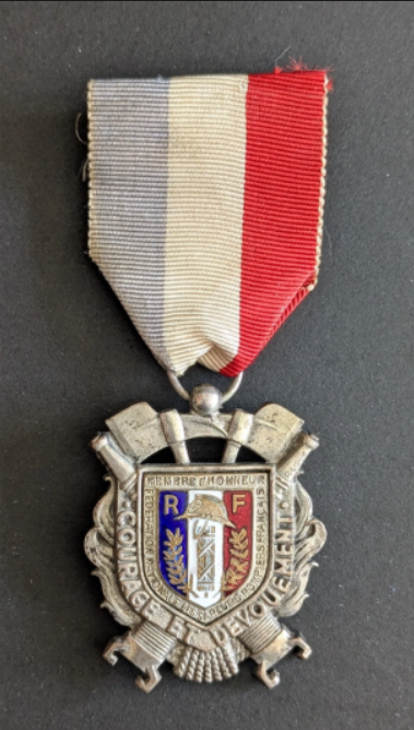 Médaille de la Fédération des sapeurs pompiers français