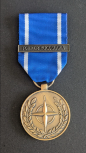 Médaille pour les opérations en Yougoslavie FORMER YOUGOSLAVIA