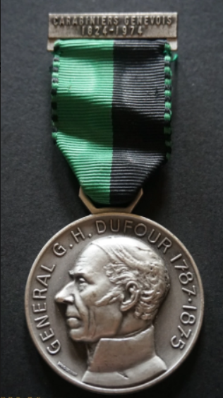 Médaille de la Société Militaire des Carabiniers Genevois