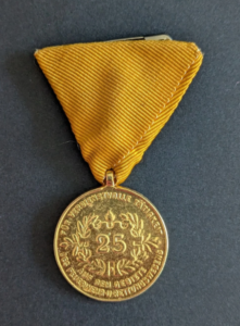 Médaille d&rsquo;honneur des sapeurs-pompiers de Haute-Autriche