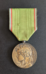 Médaille de la mutualité hôtelière de Paris