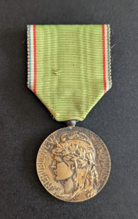 Médaille de la mutualité hôtelière de Paris