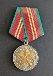 Médaille pour services impeccables
