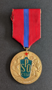 Médaille des pompiers pour travail exemplaire du service de protection incendies