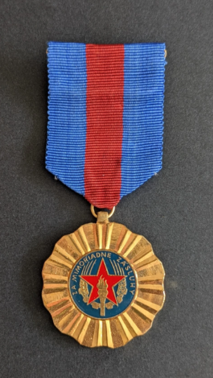 Médaille du mérite extraordinaire du comité fédéral de l’association de protection contre les incendies