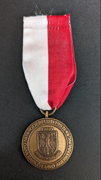 Médaille des inondations de l&rsquo;État de Brandebourg